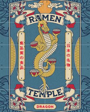 'Ramen Temple Dragon' by Ryan Ragnini