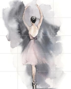 'Ballerina Purple 3' by Canot Stop Painting