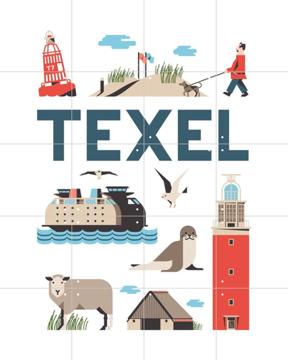 'Texel' par Jochem Coenen & Art in Maps