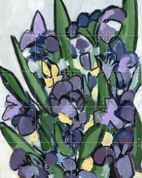 'Irises' par Green Barn Studio & Van Gogh 21st Century