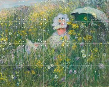 'In the Meadow - Dans la Prairie' by Claude Monet & Bridgeman Images