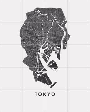 'Tokyo City Map' par Art in Maps