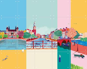 'Amsterdam' by Suzanne Allewelt & Art in Maps