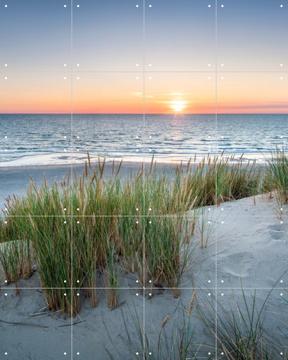 'Sunset at the beach' by Jan Becke