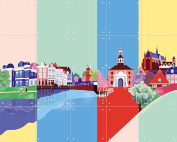 'Leiden' par Suzanne Allewelt & Art in Maps