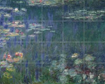 'Waterlilies Green Reflections' by Claude Monet & Bridgeman Images