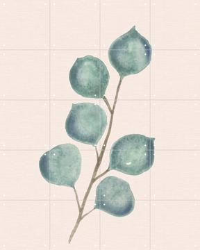 'Watercolor Eucalyptus' par Bloomery Decor