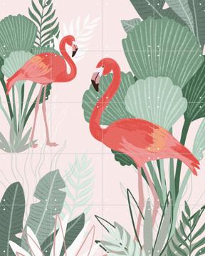 'Flamingo Dreams' par Goed Blauw