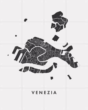 'Venezia City Map' par Art in Maps