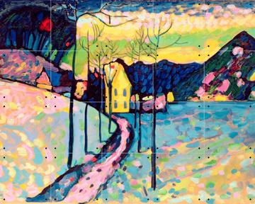 'Winter Landscape' by Kandinsky