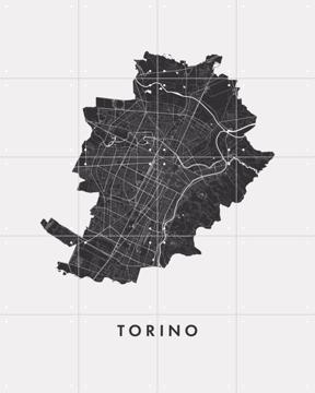 'Torino City Map' par Art in Maps