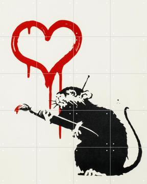 'Love Rat' van Banksy