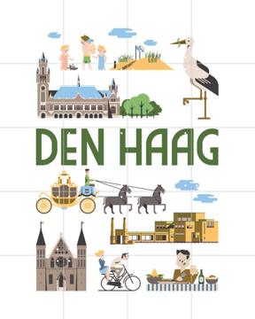 'Den Haag' par Jochem Coenen & Art in Maps