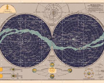 'Celestial Chart' par Aster Edition