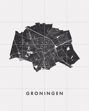 'Groningen City Map' par Art in Maps