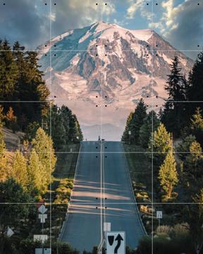 'Mt.Rainier' von Tristan Zhou