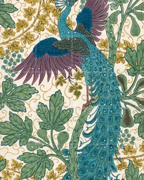 'Fig and Peacock purple' par Walter Crane & Victoria and Albert Museum