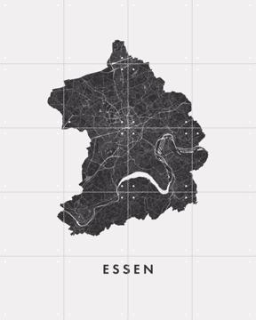 'Essen City Map' par Art in Maps