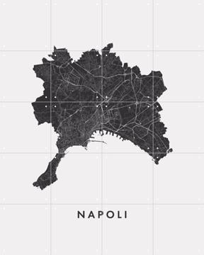 'Napoli City Map' van Kunst in Kaart