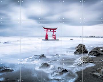 'Torii Gate Toyosaki Konpira Shrine - Japan' by Jan Becke