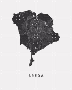 'Breda City Map' by Art in Maps