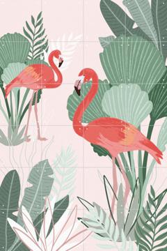 'Flamingo Dreams' von Goed Blauw