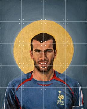 'Zinedine Zidane' von David Diehl