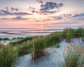 'Relaxing sunset at the dune beach' by Jan Becke