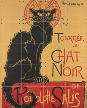 'Le Chat Noir' by Théophile Alexandre Steinlen & Van Gogh Museum