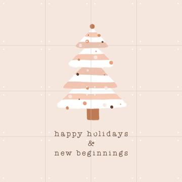 'Happy Holidays & New Beginnings' van Orara Studio & Various